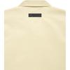 Fear of God Essentials SS Nylon Short-Sleeve Shirt With Allover Logo Print Unisex Tops Canary-Yellow FOG-FW22-656
