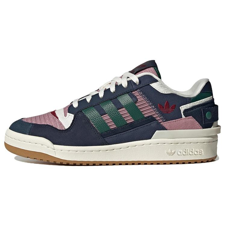 adidas originals FORUM Exhibit Low  Navy Multi  Men s ID2563 EU 36