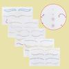Tattoo Rhinestones Attractive Easy To Apply Plastic Convenient Gem Faux Crystal Stickers for Unisex