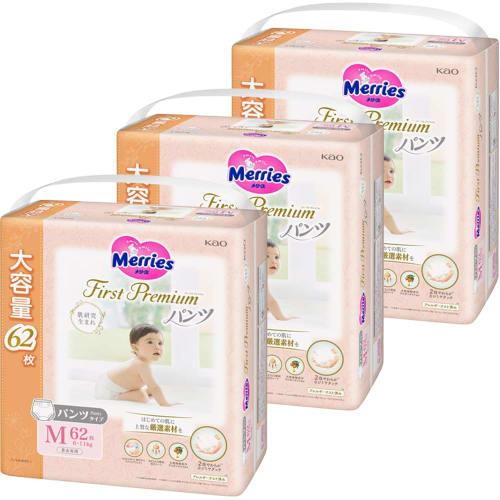 

[Pants M size] Mary s First Premium Pants (6~11kg) 186 pieces (62 pieces x 3 packs) Case product Double soft cashmere touch