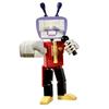 MOC Deltarune Herr. Ant Tenna Bausteine Set TV-Kopf-Moderator mit rotem Anzug gelbem Schlips Antagonisten Figur Spielzeug Erwachsenen Geschenk