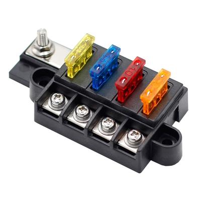 Bskivd Blade Fuse Box for Auto Boat Marine 4 Way