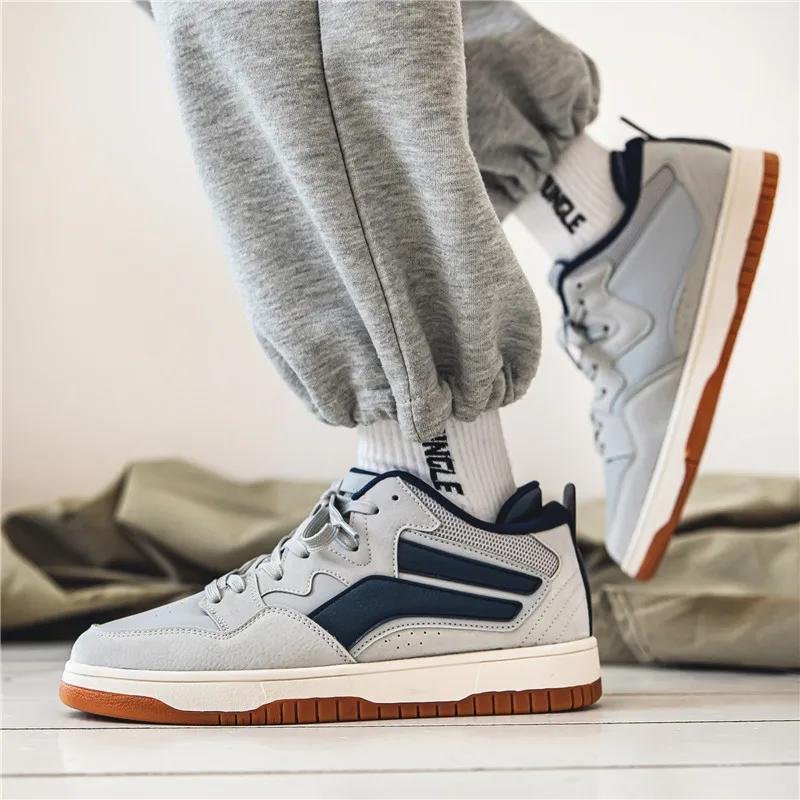 Fashion New Male Tennis Shoes Brand Men's Skate Shoes Luxury Designer Man Sneakers Men's Casual Walking Shoes Mens Trainers Basket