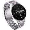 Smartwatch Quantum stalowy srebrny