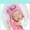 22'' Handmade Silicone Reborn Baby Dolls Boy Girl Doll Vinyl Newborn Sleep Dolls Perfect For Collectors And Gift Givers