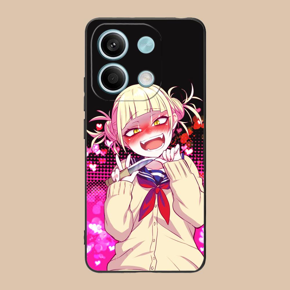 Hero Academia Himiko Toga Phone Case for POCO M6 M5 M4 M3 X7 X6 X5 X4 X3 F6 F5 F4 Pro GT 5G Colour Printing Luxury Pretty Cover