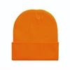 Fluorescent Knit Wool Hat: Versatile, Trendy, Solid Color for Men & Women, Perfect for Autumn & Winter. Warm Pull-On Candy Color Cold-Weather Hat.