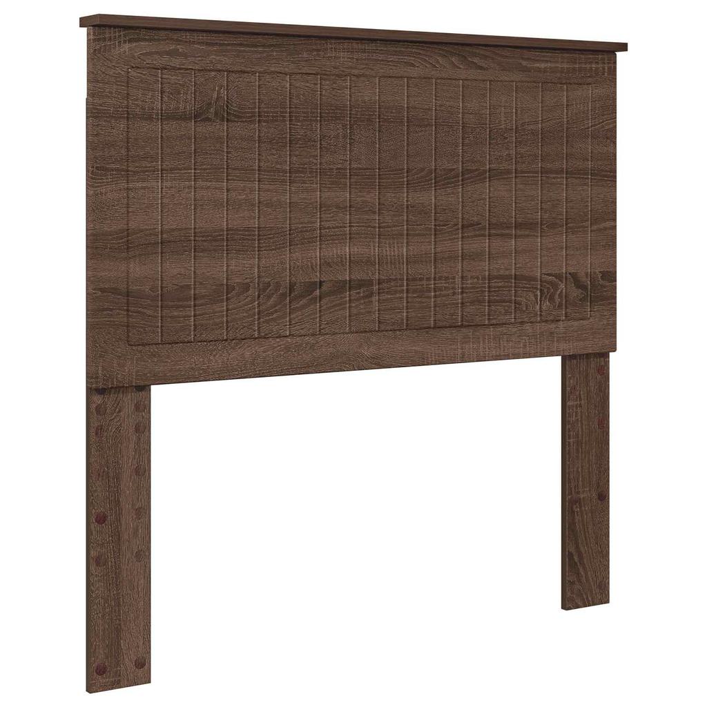 Headboard in Brown Oak Look 100 cm Particleboard
