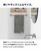 Slim Face Imabari Set of Medium 22 x Made in Plain [aso] Towels, 4, Thick, 82cm, 100% Cotton, Japan, Moffin, Charcoal, cy-mf319-sf4-a-ch