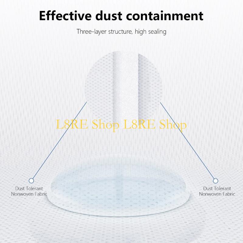 L8RE Set of 10 Vacuum Cleaner Bags Cloth Dust Bag Vacuum Cleaner Replacement Part