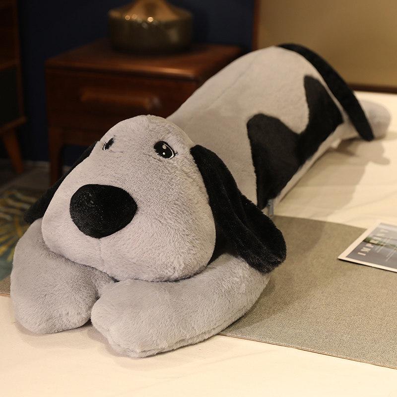 Large Plush Dog Pillow - Super Soft Unisex Hugging Doll for Bedtime