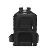 Doppellagiger Haustierrucksack, Abnehmbare tragbare Haustiertransporttasche mit großem Fassungsvermögen, Bietet Platz für zwei Katzen, Outdoor-Reise-Katzenbeutel.