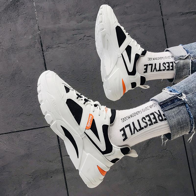 2024 New Hot Men's Shoes Trendy Shoes Increased Mesh Lace-up Lightweight  Comfortable Breathable Fashion Casual Sports Shoes21