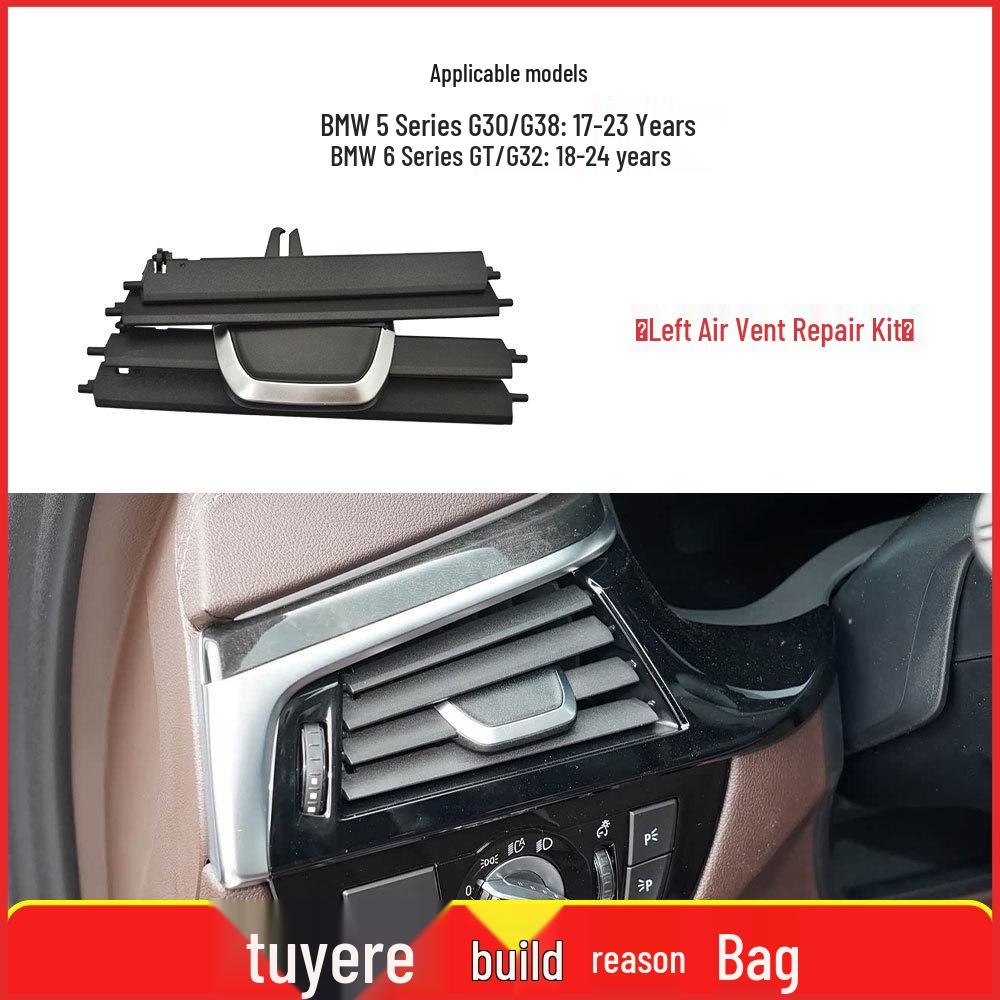 Kit di Riparazione per Leva Griglia Bocchetta Aria Anteriore e Posteriore per BMW Serie 5 e 6 (G30 G32)