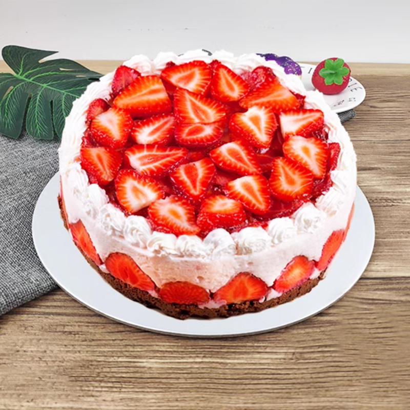10PCS Round Cake Base Board 16/18/20/22/24/25cm Golden Silver White Cupcake Circle Cardboard Dessert Tray Birthday Party Decor