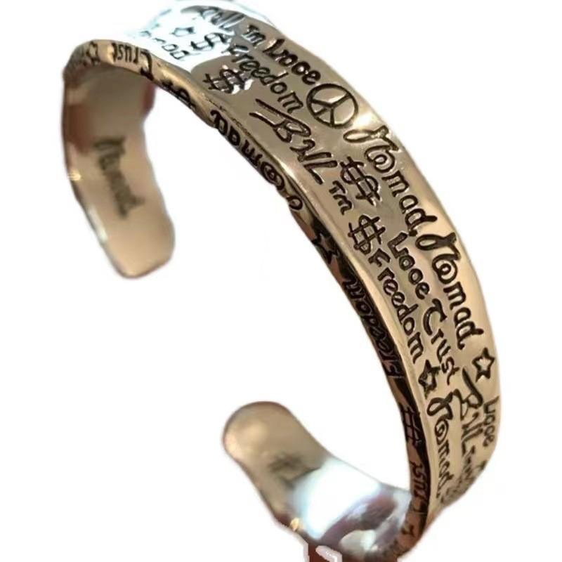 Stylish Graffiti Vintage Bracelet Unisex Allmatch Design Highend Feel