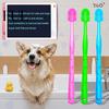 360-degree Pet Toothbrush Super Soft Gentle Cat Comfortable Cleaning Dog Oral Brush Supplies Gum-friendly