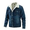 Winter Men's Jacket Plush Warm Denim Jacket Fashion Trend Men's Wear