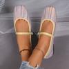 French New Marie Shallow Low Heel Single Plus Size Women's Shoes