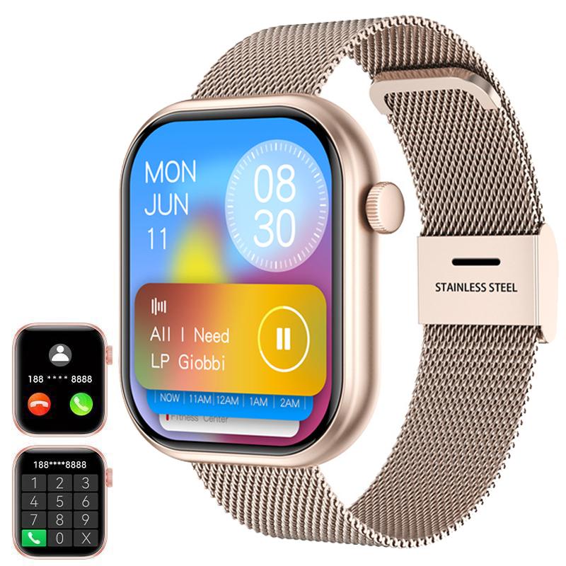 Smart Watch For Men Women Gift Full Touch Screen Sports Fitness Watches Bluetooth Calls Digital Smartwatch