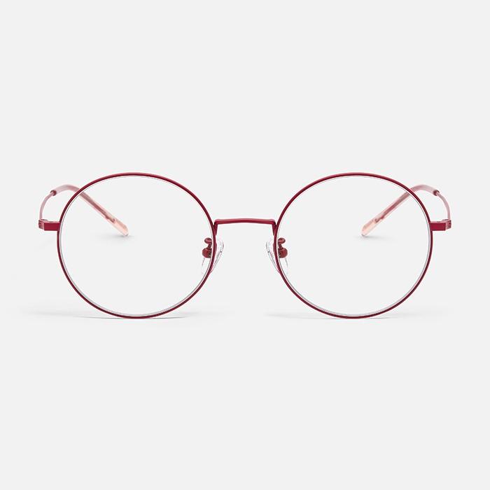 Byumaeb Artist_Full Titanium Ultra-Light Simple Round