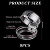 4/8pcs Stove Knob Covers Child Proof Switch Covers Black Transparent Color Prevent Kids Pets Turning on Stoves Universal Size