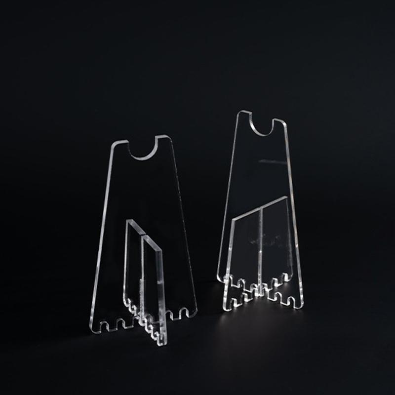 1/2 szt. Przenośny stojak na rowery z przezroczystego akrylu do regulacji, czyszczenia i naprawy akcesoriów rowerowych górskich