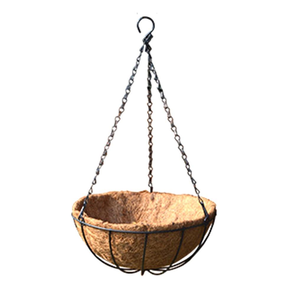 Prodyšný květináč Půlkulatý sukulentní květináč Závěsný košík na květiny Zahradní dekorace