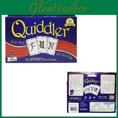 Fesselndes Quiddler-Kartenspiel für Familie und Freunde mit Fünf-Kronen-Design, ideal für Strategie und lustige Zusammenkünfte