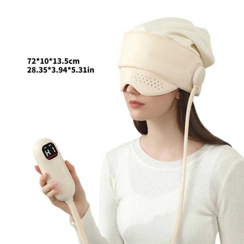 Cordless Head Massagers Quiet Operations Adjustable Mode Portable Design Stress Relief For Adults Seniors Shoulder Relief