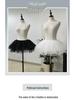 Butterfly Miao Si Irregular Silk Petticoat: Boneless Soft Tulle, Wearable Outside, Sexy Puffy Super Short Underskirt Y079.