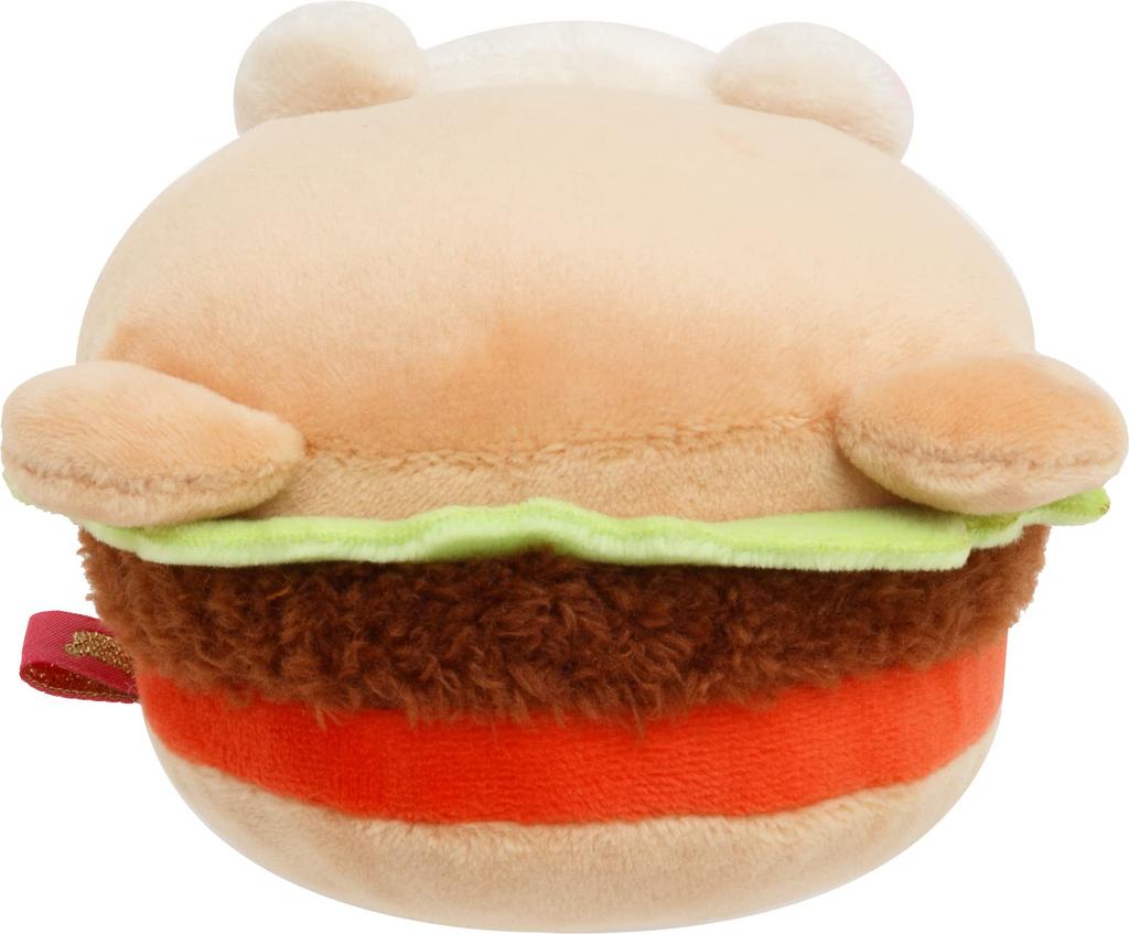 Set di peluche a forma di hamburger MF90801 San-X (Rilakkuma, Korilakkuma, Chiroikoguma)