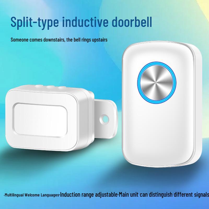 Welcome Sensor Alarm for Store Entrances – Voice Prompt Greeter for Commercial Spaces and Supermarkets