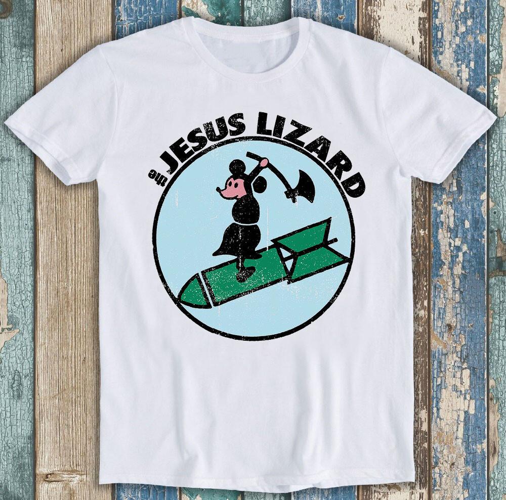 The Jesus Lizard Mouse Rock Punk Music Band Meme Gift Tee T Shirt M1322 Unisex T-Shirt L