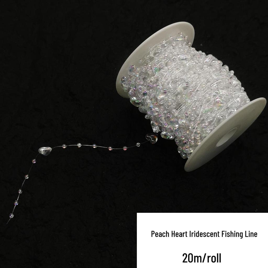 Double-Line Pearl Sunflower Snowflake Beads DIY Decoration