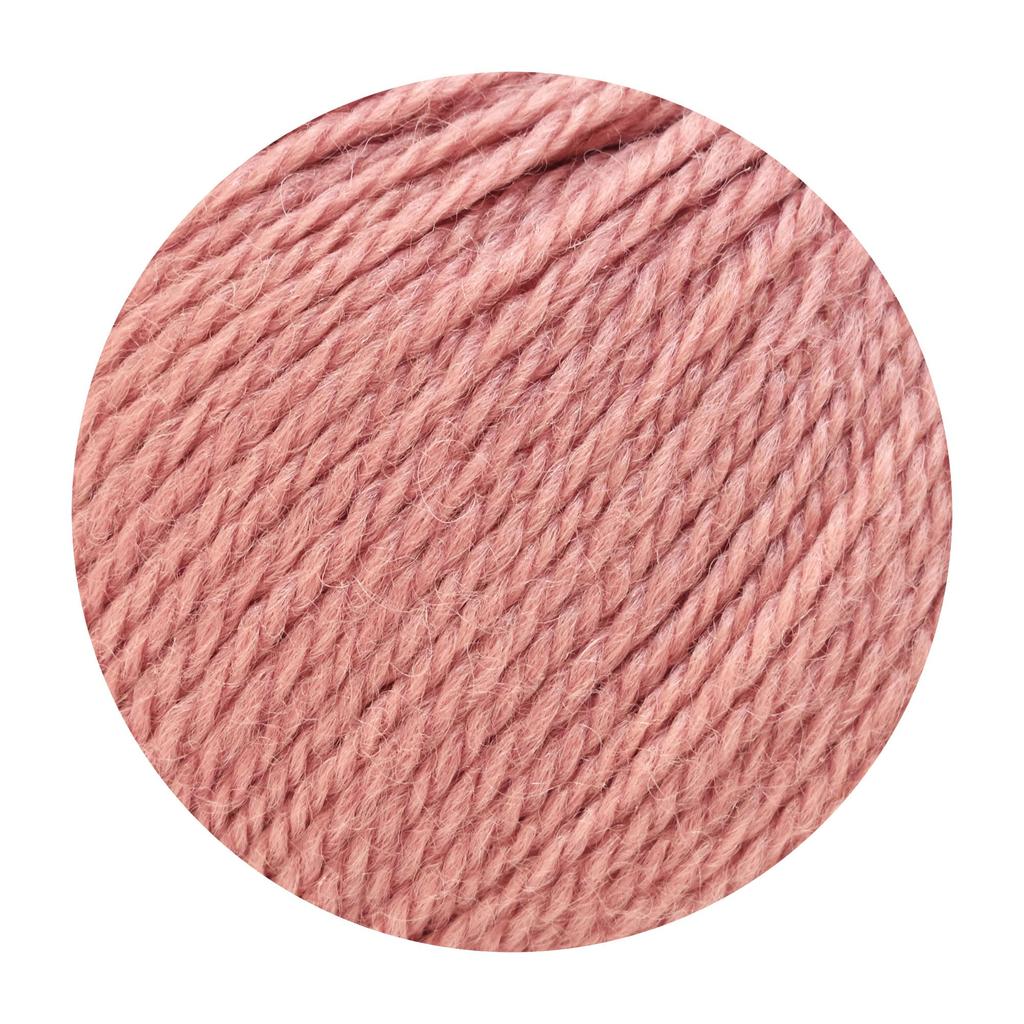 Motohiro Olympic Pure Medium 10 Balls Per Dull Pink Yarn, Wool, Weight, Pack, Col. 418,