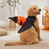 Pumpkin Costume for Cats and Dogs Funny Halloween Pet Outfit