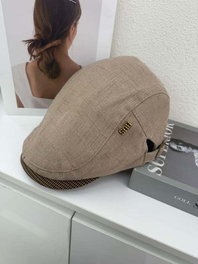 New yuppie anti-wearing beret women's summer and autumn thin retro newsboy hat fashion casual trend forward hat