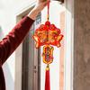 Geluk Hanger Nieuwjaar Decoratieve Ophangingen Trekken Rijkdom Geluk Gelukkige Feestelijke Ornamenten Chinese Stijl Met Kwastje