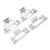 Front Rear Suspension Shock Absorber Brackets for Hyper GO MJX 1/12 H12Y H12Y+ Metal Upgrade Parts RC Crawler Car Truck Buggy