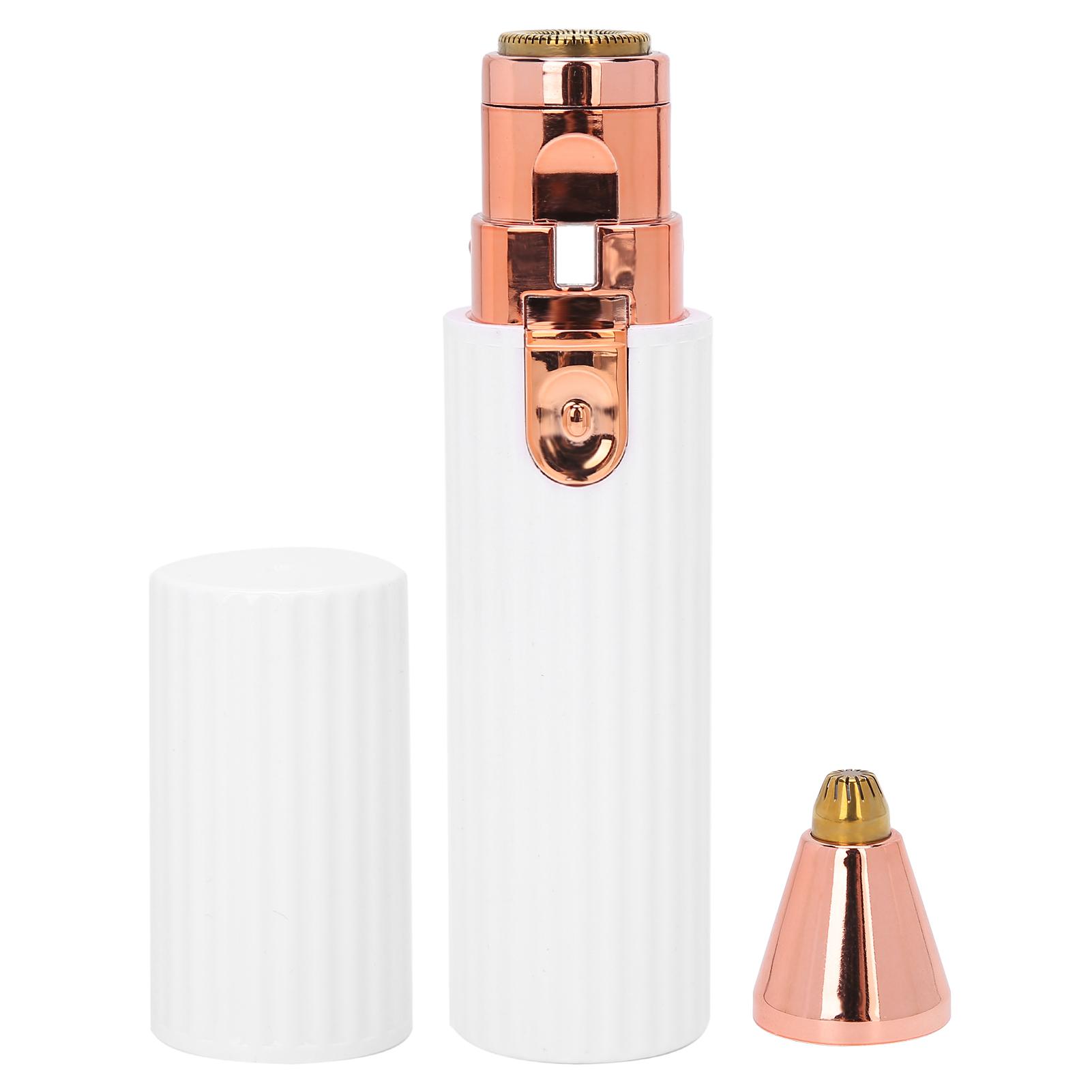 

2in1 Mini Eyebrow Trimmer Electric Lip Cheek Hair Remover Facial Shaver Hair Removal Tool