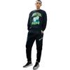Li Ning X Shao Bu Ru Chuan Collaboration Casual Sports Pullover Long Sleeve Sweatshirt Unisex Sweatshirt Black AWDR425-2