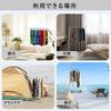 Shigure Indoor Clothes No Assembly Easy to Stainless for Drying Bedding and Perfect for and Includes Small Folding Hanger Dryer, Foldable, Required,