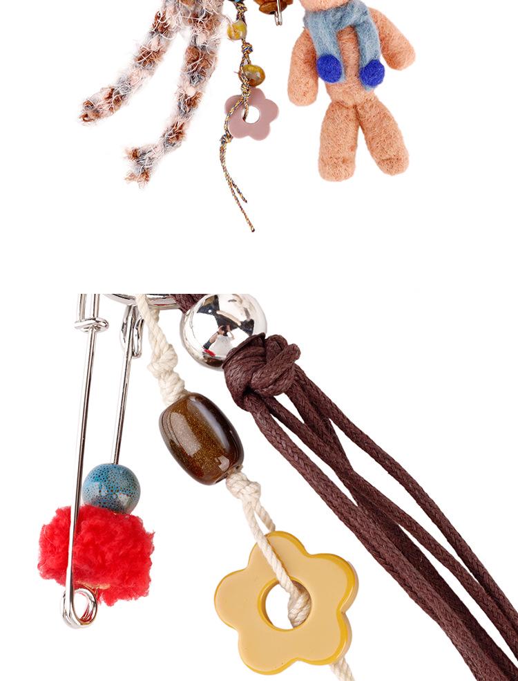 Wool Wizard Doll Keychain - Handmade Lamb Plush Charm