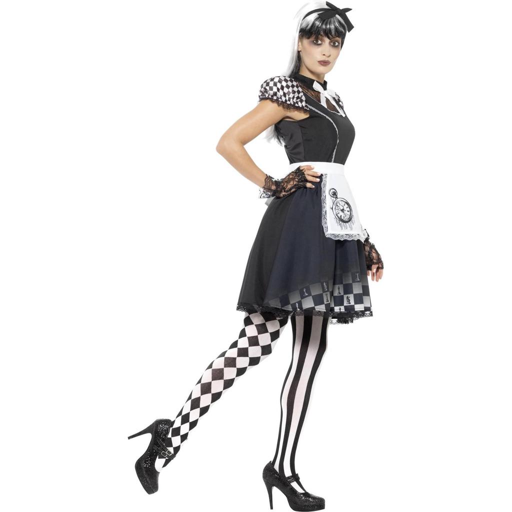 Smiffys Damski/damski zestaw kostiumów gotyckich Alicji