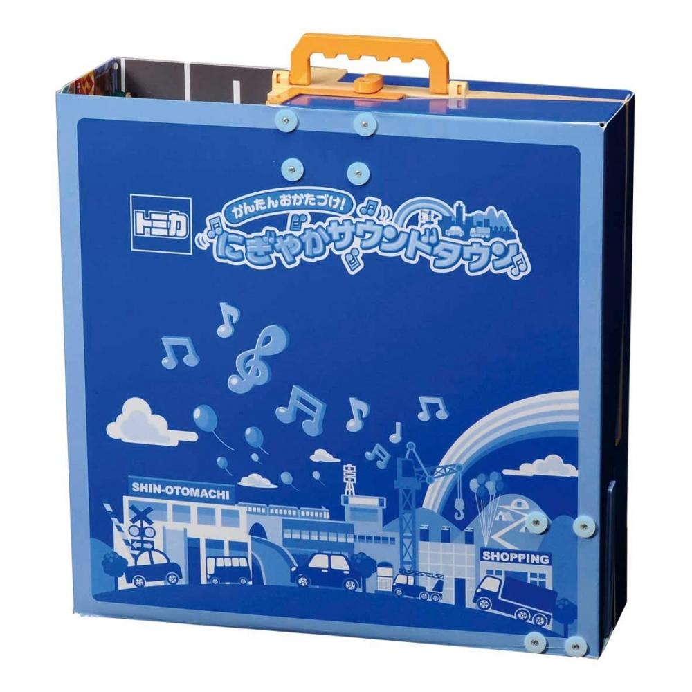 TAKARA TOMY "Tomica Easy Cleanup Lively Sound Town" Mini Car Car Toy Unisex 3 Years Old and Up Toy Safety Standards Passed ST Mark Certification TOMIC