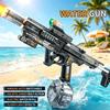Kids Electric Water Gun with Light Effects Fast Shooting Long Range Summer Pool Toy Children's Birthday Holiday Gifts