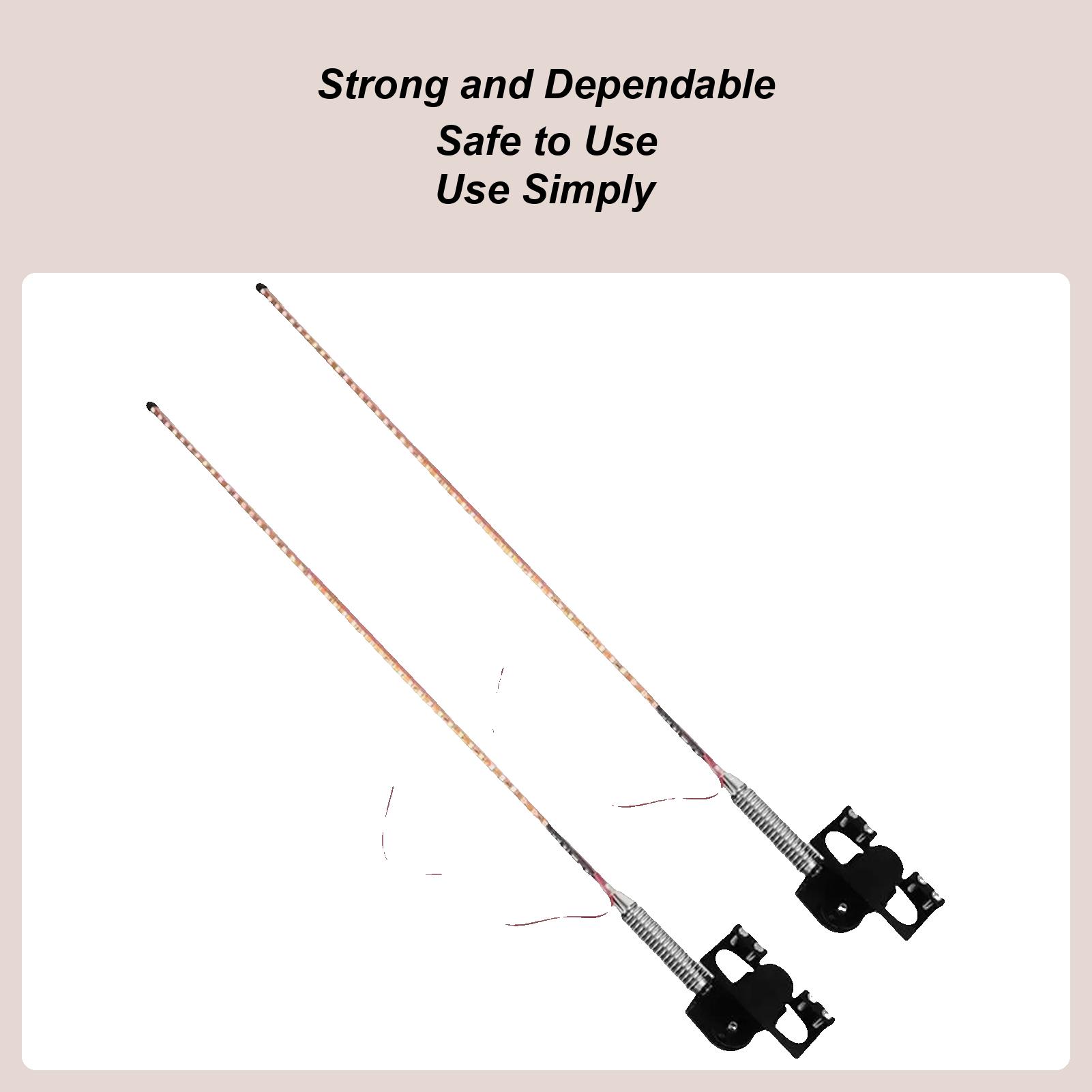 

LED Lights for Car Waterproof RGB Flash Lights Vehicles Heatproof Marquee Lamp 12-24V Auto Lights for Business Trip Commuting CN