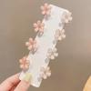 2023 Summer Camellia Mini Hair Claw Clip for Girls