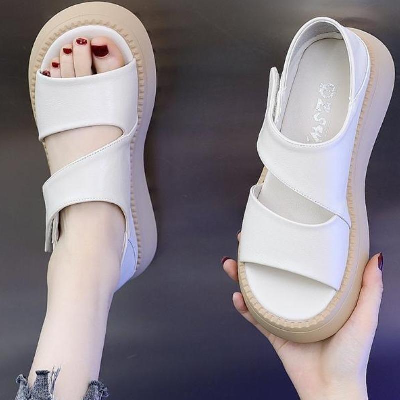 Fashion Women's Open Toe Beach Sandals 2024 New Fashion Designer Breathable Comfort Ladies Shoes Wholesale On Offer